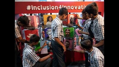 Day two of the ‘National Conference on Foundational Literacy and Numeracy’ was held in Pune on Sunday. (HT FILE PHOTO)