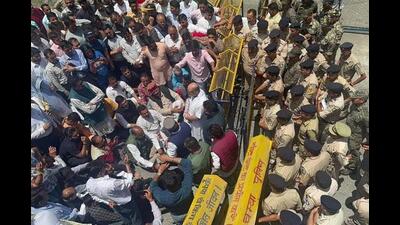 Local leaders of the BJP have also demanded probe by National Investigation Agency into the murder case. (HT File Photo) Local leaders of the BJP have also demanded probe by National Investigation Agency into the murder case. (HT File Photo)