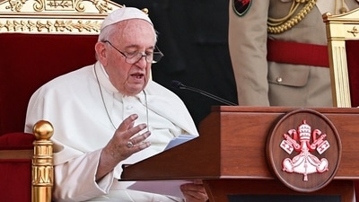 Pope Francis: Pope Francis is seen. (Reuters)