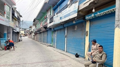 Purola town in Uttarkashi has remained tense since an abduction attempt on a 14-year-old girl on May 26. (ANI) Purola town in Uttarkashi has remained tense since an abduction attempt on a 14-year-old girl on May 26. (ANI)