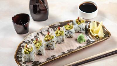 Sushi variants like the Truffle Asparagus Maki have found many takers of late. Sushi variants like the Truffle Asparagus Maki have found many takers of late.