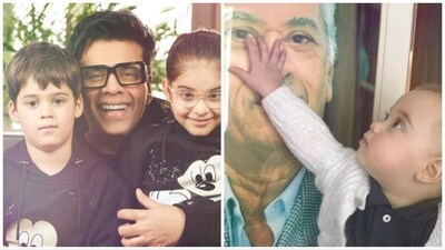 Karan Johar shared a video montage of his pictures with his late father Yash Johar and with his own kids, Yash and Roohi. For his dad, he wrote, “thank you papa, for being the guiding light. If today I can be even half of the father figure as you, to my kids - I will consider that as my biggest victory.” For his kids, he wrote, “My biggest blessings, my biggest strengths, my biggest critics & my biggest reasons for everything I do. Thank you for making me a father Roohi & Yash! Dada loves you very very much.” Karan Johar shared a video montage of his pictures with his late father Yash Johar and with his own kids, Yash and Roohi. For his dad, he wrote, “thank you papa, for being the guiding light. If today I can be even half of the father figure as you, to my kids - I will consider that as my biggest victory.” For his kids, he wrote, “My biggest blessings, my biggest strengths, my biggest critics & my biggest reasons for everything I do. Thank you for making me a father Roohi & Yash! Dada loves you very very much.” 
