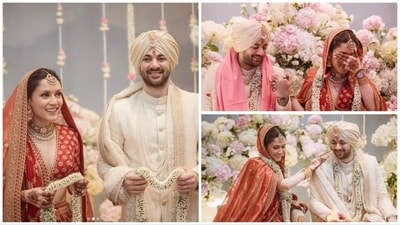 Karan Deol and Drisha Acharya are officially married.