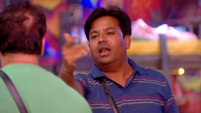 Puneet Kumar locked horns with Cyrus Broacha inside the house. Puneet Kumar locked horns with Cyrus Broacha inside the house.