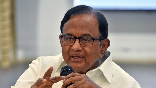 Congress leader P Chidambaram. (ANI)