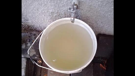 According to the report that was submitted to the deputy commissioner, Aashika Jain, the poor quality of pipes used for connecting water supply by residents of the village was suspected to be the reason behind the outbreak of the disease. (HT Files)