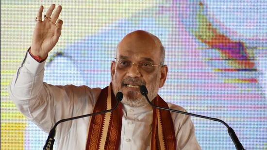 Amit Shah (HT Photo)