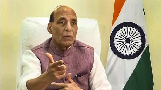 Rajnath Singh was informed about the construction of one dozen railway overbridges (ROBs) and underpasses at several railway crossings in Lucknow. (Pic for representation)