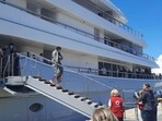 Survivors arrive after a rescue operation at the port in Kalamata town, about 240 kilometers (150miles) southwest of Athens. Survivors arrive after a rescue operation at the port in Kalamata town, about 240 kilometers (150miles) southwest of Athens.