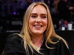 LOS ANGELES, CALIFORNIA - MAY 20: Adele attends game three of the Western Conference Finals between the Los Angeles Lakers and the Denver Nuggets at Crypto.com Arena on May 20, 2023 in Los Angeles, California. NOTE TO USER: User expressly acknowledges and agrees that, by downloading and or using this photograph, User is consenting to the terms and conditions of the Getty Images License Agreement.   Kevork Djansezian/Getty Images/AFP (Photo by KEVORK DJANSEZIAN / GETTY IMAGES NORTH AMERICA / Getty Images via AFP)