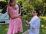 Brody Jenner was seen in the video getting down on one knee and proposing to Tia Blanco (brodyjenner/Instagram)