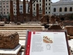 General view shows the archaeological area of Largo Argentina a day before it reopens to the public after restoration, in Rome, Italy June 19, 2023. 