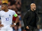 Pep Guardiola spoke about the ongoing Kylian Mbappe transfer saga. Pep Guardiola spoke about the ongoing Kylian Mbappe transfer saga.