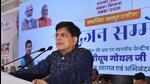 Union minister Piyush Goyal accused the Gehlot government of stalling the plans of the Modi government. (PTI image)