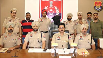 A member of the Lawrence Bishnoi gang was arrested from his residence in Rajpura of Patiala district, police said on Monday. (HT Photo)