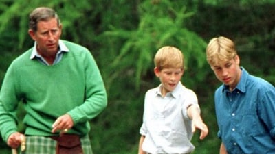King Charles shared a sweet throwback post on Instagram of Prince William and Harry (theroyalfamily/Instagram) King Charles shared a sweet throwback post on Instagram of Prince William and Harry (theroyalfamily/Instagram)