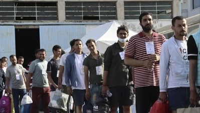 Some of the survivors of the Greek boat tragedy (Image courtesy: AP)