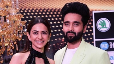 Rakul Preet Singh is dating Jackky Bhagnani. (Photo by SUJIT JAISWAL / AFP). Rakul Preet Singh is dating Jackky Bhagnani. (Photo by SUJIT JAISWAL / AFP).