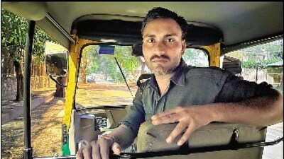 Subhash started his career in the megapolis two decades ago as an auto rickshaw driver.