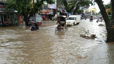 The India Meteorological Department (IMD) has predicted ‘very heavy’ to ‘extremely heavy’ rainfall. (HT Photo) The India Meteorological Department (IMD) has predicted ‘very heavy’ to ‘extremely heavy’ rainfall. (HT Photo)