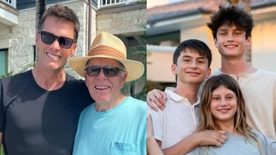 Retired NFL star Tom Brady celebrated Father’s Day by sharing a sweet Instagram post on Sunday, June 18 (tombrady/Instagram) Retired NFL star Tom Brady celebrated Father’s Day by sharing a sweet Instagram post on Sunday, June 18 (tombrady/Instagram)