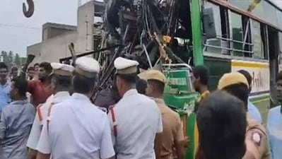 Visuals from the accident spot in Tamil Nadu. (ANI)