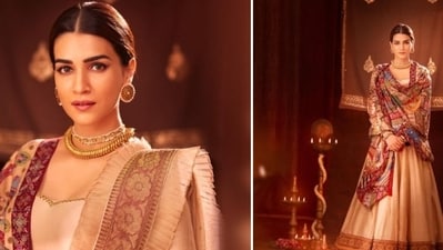 Kriti Sanon plays the role of Sita in Adipurush. (Instagram/@kritisanon) Kriti Sanon plays the role of Sita in Adipurush. (Instagram/@kritisanon)
