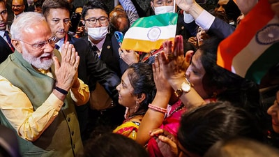 On June 23, PM Narendra Modi will address an invitation-only gathering of diaspora leaders from across the country at the Ronald Reagan Building and International Trade Center in Washington. On June 23, PM Narendra Modi will address an invitation-only gathering of diaspora leaders from across the country at the Ronald Reagan Building and International Trade Center in Washington.