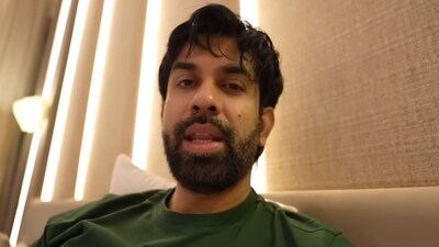 Rajeev Sen during his new vlog.
