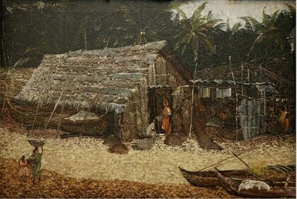Fisherman by Chandrakant S Chavan (picture courtesy NGMA)