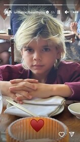 Scott shared another picture featuring his son Reign. Scott shared another picture featuring his son Reign.