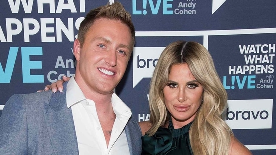 The Real Housewives of Atlanta star Kim Zolciak and her ex-husband Kroy Biermann are reportedly not on speaking terms. (Twitter)