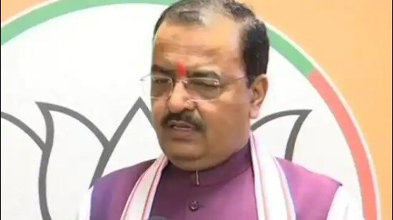 Uttar Pradesh deputy chief minister Keshav Prasad Maurya (HT File Photo)