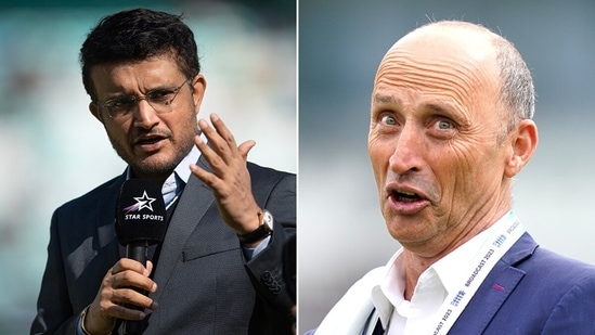 Sourav Ganguly and Nasser Hussain had quite the banter again. (Getty Images)