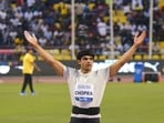 Olympic champion javelin thrower Neeraj Chopra wins gold with massive throw 88.67m during the Doha Diamond League in Doha