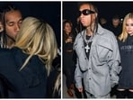 Avril Lavigne with boyfriend Tyga at Paris Fashion Week event. (Image Credit: Getty Images) Avril Lavigne with boyfriend Tyga at Paris Fashion Week event. (Image Credit: Getty Images)