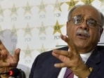Pakistan Cricket Board (PCB) chairman Najam Sethi Pakistan Cricket Board (PCB) chairman Najam Sethi