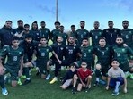 Pakistan were stuck in Mauritius where they had participated in the Four-Nation Cup tournament ahead of the SAFF competition. Pakistan were stuck in Mauritius where they had participated in the Four-Nation Cup tournament ahead of the SAFF competition.