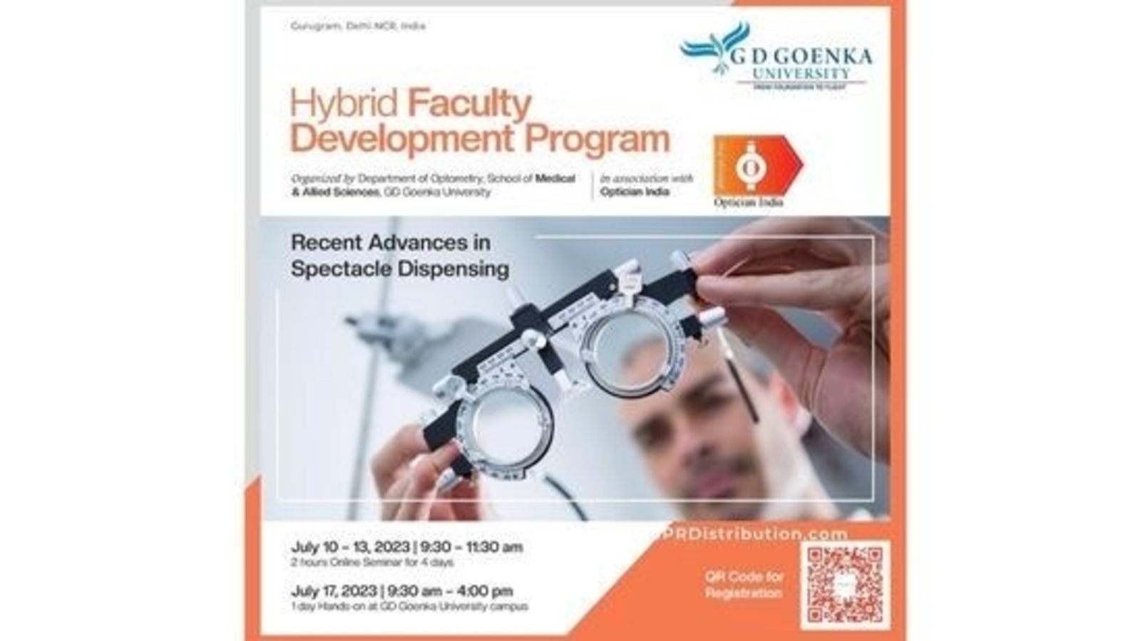 GD Goenka University to Host a Faculty Development Program - Vimarsana News