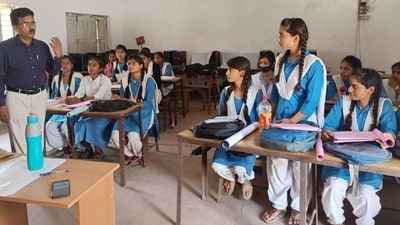 A class under way at a secondary school in Prayagraj. (HT file photo/Representational Image) A class under way at a secondary school in Prayagraj. (HT file photo/Representational Image)