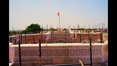 A grand Ram temple is under construction in Ayodhya. (HT file photo) A grand Ram temple is under construction in Ayodhya. (HT file photo)