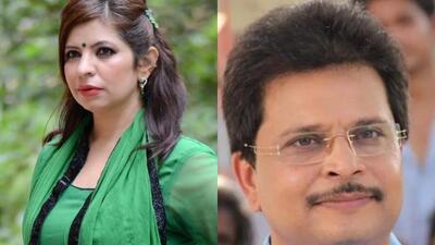 Actor Jennifer Mistry Bansiwal and producer Asit Kumarr Modi. Actor Jennifer Mistry Bansiwal and producer Asit Kumarr Modi.