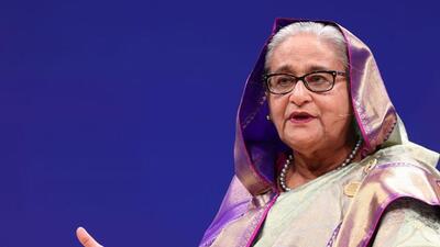 Bangladesh PM Sheikh Hasina’s party has been in power for 15 years but is facing pressure due to an economic crisis. (File photo) Bangladesh PM Sheikh Hasina’s party has been in power for 15 years but is facing pressure due to an economic crisis. (File photo)