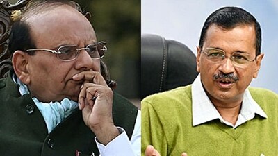 Delhi L-G VK Saxena and CM Arvind Kejriwal. (ANI) Delhi L-G VK Saxena and CM Arvind Kejriwal. (ANI)