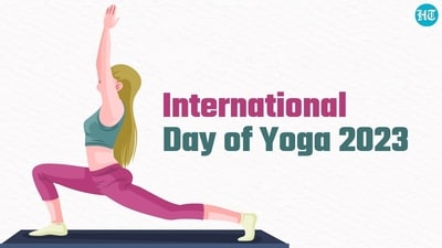 International Day Of Yoga 2023 falls on June 21. (HT Photo) International Day Of Yoga 2023 falls on June 21. (HT Photo)