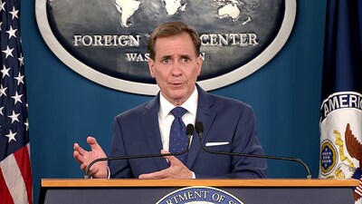 John Kirby is the coordinator for strategic communications at the US National Security Council (ANI) John Kirby is the coordinator for strategic communications at the US National Security Council (ANI)