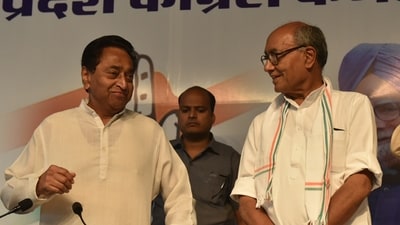 Short of a formal announcement, former Chief Minister Kamal Nath is the Congress’s face in MP (Mujeeb Faruqui / HT Archive) Short of a formal announcement, former Chief Minister Kamal Nath is the Congress’s face in MP (Mujeeb Faruqui / HT Archive)