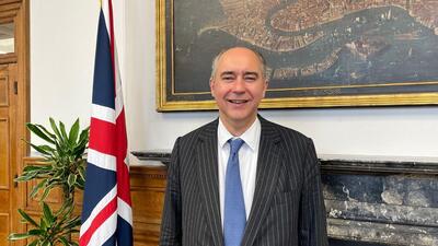 Lord Dominic Johnson, UK Minister of State for Business and Trade. (Vishal Mathur/ HT Photo) Lord Dominic Johnson, UK Minister of State for Business and Trade. (Vishal Mathur/ HT Photo)