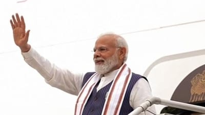 Prime Minister Modi on Tuesday left for his State visit to the United States. This will be his sixth US visit since coming to power in May 2014, but his first official State visit to the country. (ANI) Prime Minister Modi on Tuesday left for his State visit to the United States. This will be his sixth US visit since coming to power in May 2014, but his first official State visit to the country. (ANI)