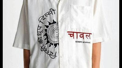 Priced at ₹3,290, this peculiar choice of words has generated a buzz online Priced at ₹3,290, this peculiar choice of words has generated a buzz online